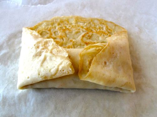 How to fold blintzes