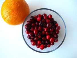 Ingredients for cranberry sauce with orange zest to swirl into Cranberry Challah Ingredients for cranberry sauce with orange zest to swirl into Cranberry Challah