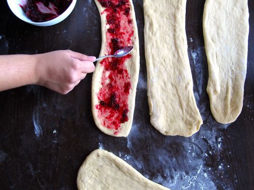 Making Cranberry Swirl Challah Making Cranberry Swirl Challah