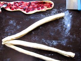 Making Cranberry Swirl Challah Making Cranberry Swirl Challah