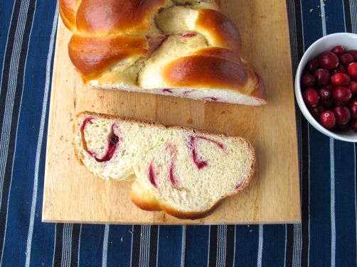 Cranberry Swirl Challah