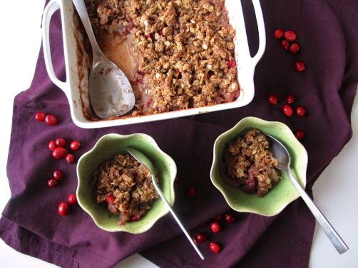 Pear Cranberry Crisp (Gluten-Free)