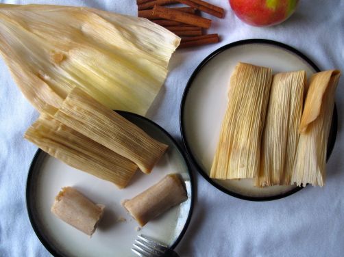 Cinnamon Apple Tamales