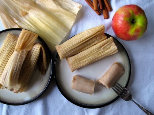 Cinnamon Apple Tamales