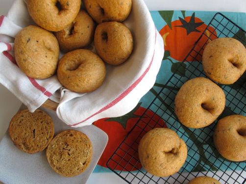 Tomato Basil Bagels