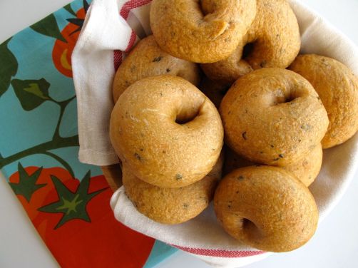 Tomato Basil Bagels