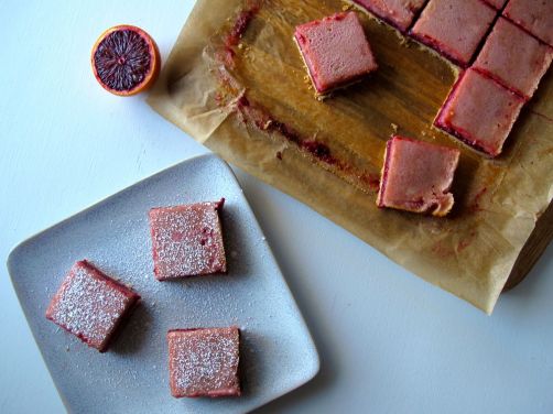 Raspberry Blood Orange Bars