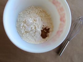 Cinnamon added to dry ingredients for Mole Chocolate Chip Cookies