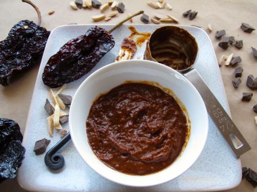 Mole Poblano Sauce for Mole Chocolate Chip Cookies
