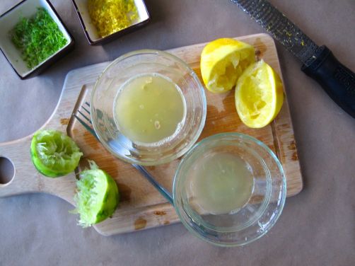 Making Lemon Lime Thumbprint Cookies