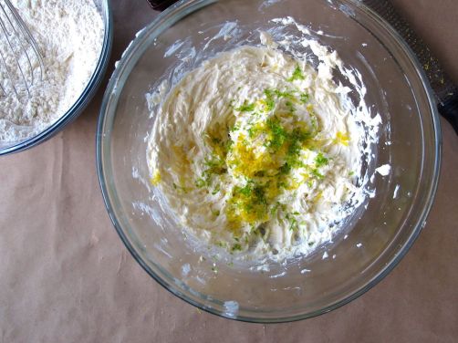 Making Lemon Lime Thumbprint Cookies