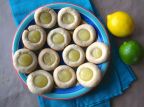 Lemon Lime Thumbprint Cookies