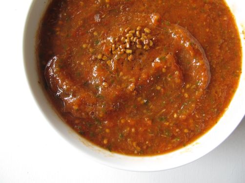Tomato Cilantro Chutney to serve with Nepali Momos