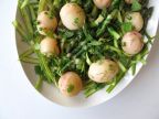 Asparagus Salad with Passover Potatoes