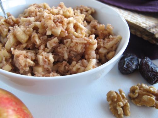 Charoset with Apples, Walnuts, Dates, and Pomegranate Molasses Charoset with Apples, Walnuts, Dates, and Pomegranate Molasses