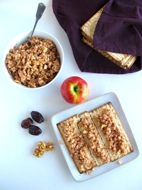 Charoset with Apples, Walnuts, Dates, and Pomegranate Molasses Charoset with Apples, Walnuts, Dates, and Pomegranate Molasses