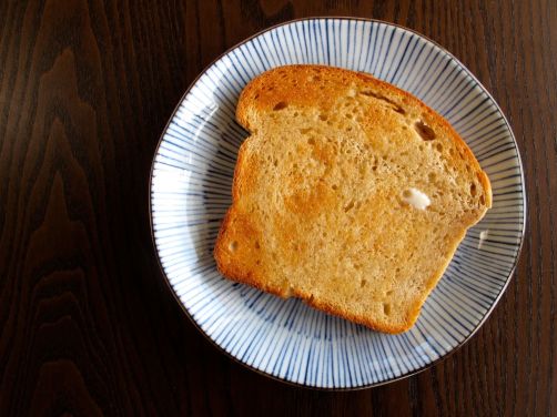50/50 Sandwich Bread, perfect for buttered toast