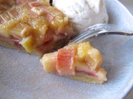 Brown Butter Strawberry Rhubarb Tart