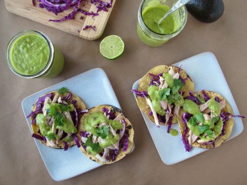 Taqueria-Style Creamy Avocado Salsa
