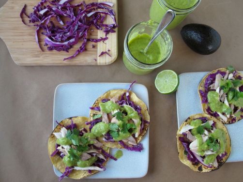 Taqueria-Style Creamy Avocado Salsa