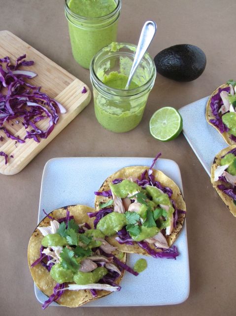 Taqueria-Style Creamy Avocado Salsa