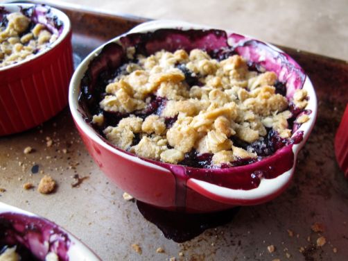 Mint-Lime Blueberry Crisp Mint-Lime Blueberry Crisp