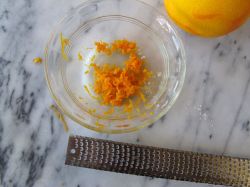 Making Orange Cardamom Cranberry Oatmeal Cookies