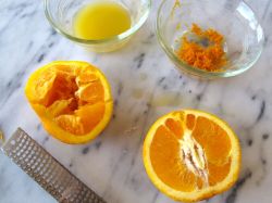 Making Orange Cardamom Cranberry Oatmeal Cookies