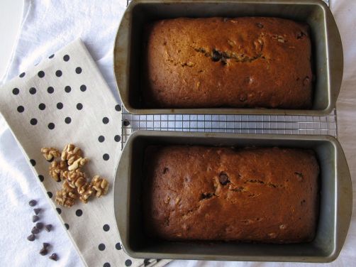 One-Bowl Pumpkin Chocolate Chip Bread