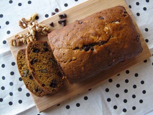 One-Bowl Pumpkin Chocolate Chip Bread
