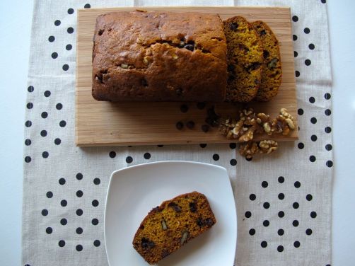 Pumpkin Chocolate Chip Bread