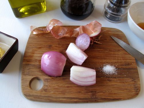 Making Balsamic Honey Vinaigrette Salad Dressing