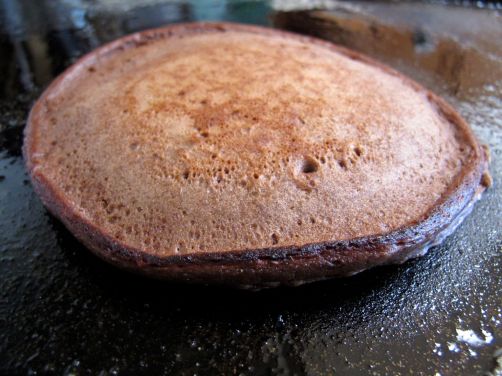 Making Orange Chocolate Pancakes