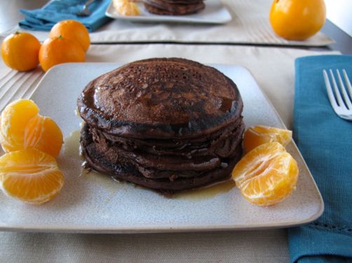 Orange Chocolate Pancakes