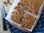 Almond Butter Chocolate Granola Bars