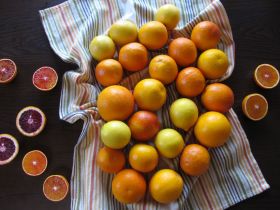 Making Yuzu-cha style Blood Orange Lemon Tea