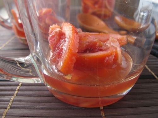 Yuzu-cha style Blood Orange Lemon Tea