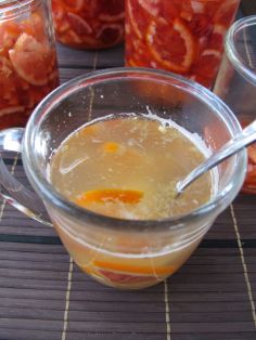 Yuzu-cha style Blood Orange Lemon Tea