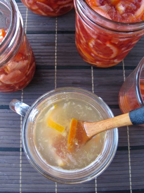 Yuzu-cha style Blood Orange Lemon Tea