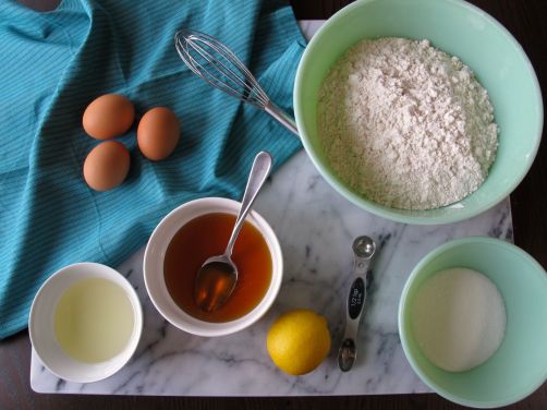 Ingredients for Hamantaschen Dough