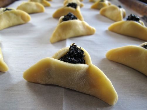 Black Sesame Hamantaschen