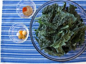 Ingredients for Nepali Spiced Kale