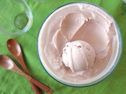 Pomegranate Rosé Frozen Yogurt