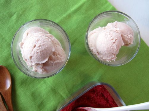 Pomegranate Rosé Frozen Yogurt